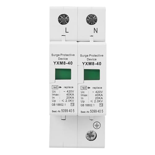 Scaricatore 40KA 220V Dispositivo di Protezione da Sovratensioni Bassa Tensione DC 420V
