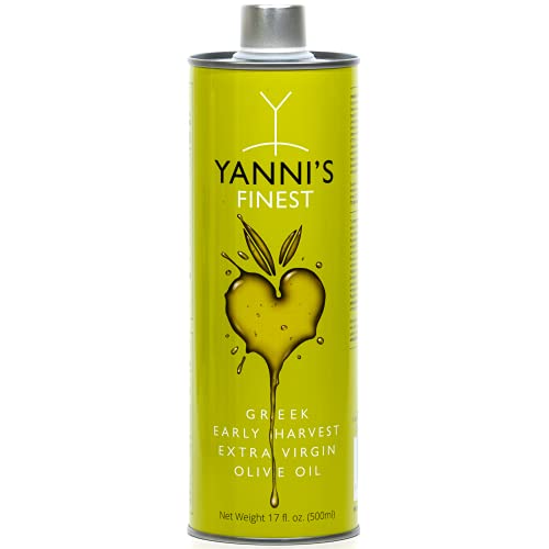 Yanni's Finest Early Harvest Greek Extra Virgin Olive Oil, 500ml