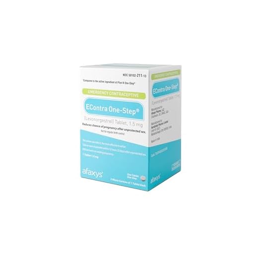 EContra One-Step Emergency Contraceptive Tablets