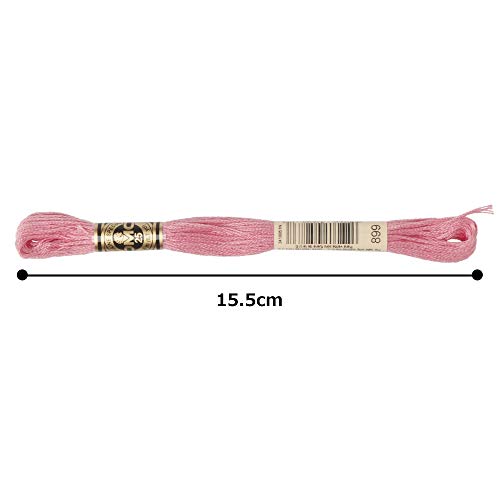 Image of DMC 6-Strand Embroidery Cotton Floss, Medium Rose
