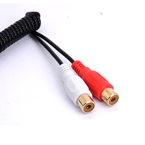 Tomost Coiled 6.35mm to 2RCA Cable Adapter - Image 4