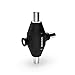 Evans Pull Cord Drum Key - Fully Mechanical Three Head Drum Key - Keys for Tuning Drums - Drum Accessories - Drummer Gifts