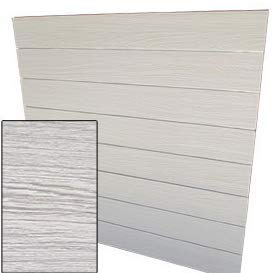  arredoterminal one Kit 2 Pannelli DOGATI 120X120 CM Passo 15 CM Completo di Inserti in Alluminio per Cabina Armadio, Guardaroba, ARREDO Negozi (Rovere Sbiancato)