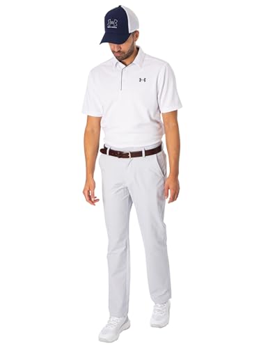 Image of Under Armour Men's Polyester Solid Tech Polo | T-Shirt | 1290140-001