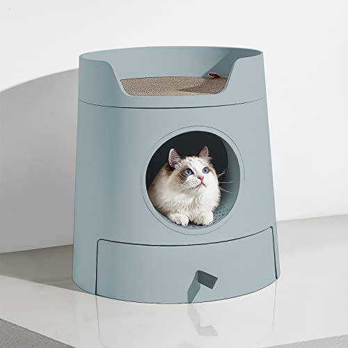 Arenero cubierto grande para gato Michu miniatura 1