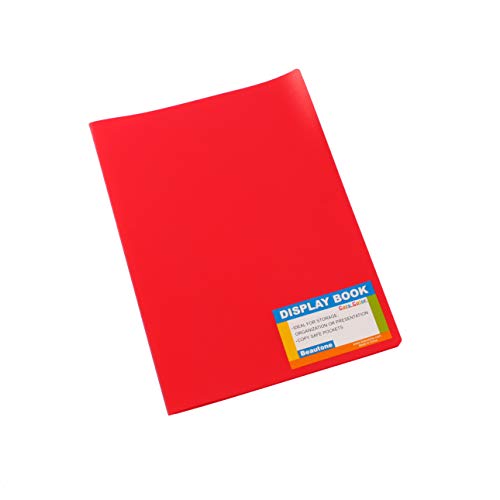 Bantex, Tropical Fixed Display Book, PP, A4, 20 Pockets, Melon