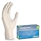 ARNOMED 100x Einweghandschuhe M, Latexhandschuhe Weiß (1x100 Stück), Einweghandschuhe puderfrei, Handschuhe Latex Einweg, Putzhandschuhe, Latex Handschuhe, Einmal-/Einweg-Handschuhe XS, S, M, L & XL