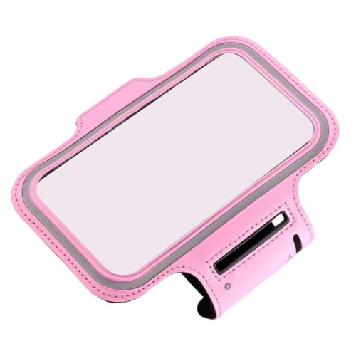 Veemoon Conjuntos Bolsa De Correr para Teléfono Móvil Soporte Móvil para Correr Bolsa De Brazo para Celular Manga De Brazo Móvil Brazalete Corriendo Aptitud Física Rosa