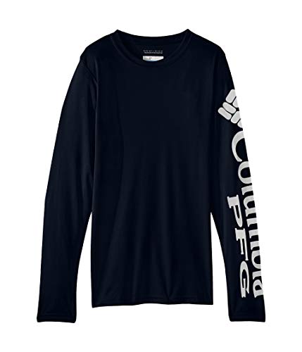 Image of Columbia Youth Boys PFG Terminal Tackle Long Sleeve Sun Protection Shirt