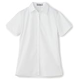 [アオキ] マイナビ学生の窓口共同開発【究極の就活ブラウス】 半袖/形態安定/ストレッチ/白無地 レディース 白/スキッパー(LSM7125-1)