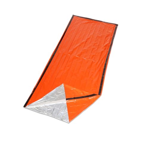 NULYLU Portable Camping Sleep Bag Storage Sack Emergency Survival Blanket for Outdoor Activities (1 Bag Random Pattern)