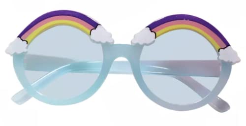 Image of Rainbow designed Round Sunglasses Suitable & trendy for boys n girls aged between 3-10 yrs