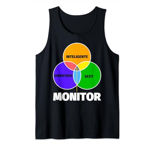 Monitor regalo divertente - inteligente sexy divertente Camiseta sin Mangas