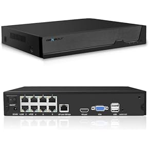 デジタルハードHDビデオレコーダー　今週限定1000円引き HD-TVI AHD 8CH 防犯デジタルビデオレコーダー（AP-EG08X2