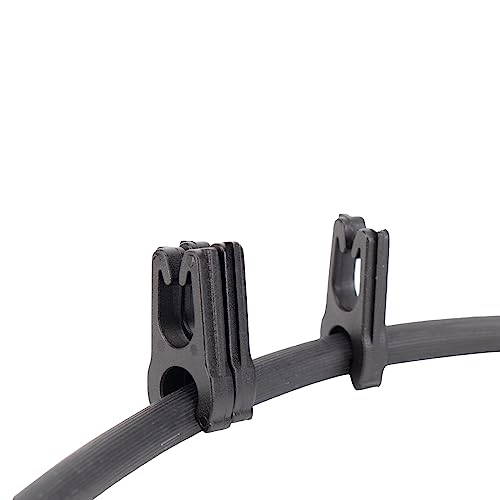 TRQ Front and Rear Brake Hose Set Compatible with 2003-2005 Ford E-250 2000-2002 E-250 Econoline E-350 Club Wagon E-350 Econoline Club Wagon 2001-2005 E-350 Super Duty by TRQ - Image 6