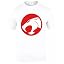 White T-shirt Red Print