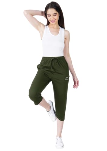Image of Splash Women's Cotton Rich 3 /4th Capri Pants