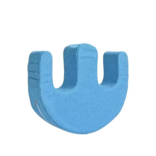 ERRULAN Bedridden Patient Turning Pillow, Detachable U Shaped Shift Nursing Tool with Fixing Strap, Paralyzed Rest Leg Pillow Patient, Elderly Assistance Products