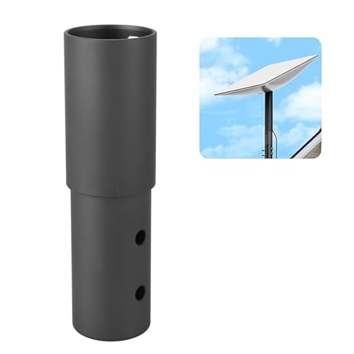 Satellite Dish Antenna Adapter, Aluminum Alloy Multi Angle Adjustable Pole Mounting Kit for Satellite Dish Antenna,for TV Mast, Satellite Mast