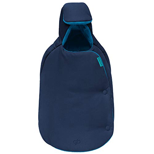 GB GoodBaby - Coprigambe originale (universale) 0+ per seggiolini auto e navicelle (0-9 mesi), colore: blu