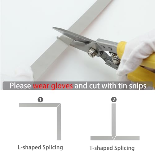 Peel and Stick Metal Molding Trim, Self-Adhesive Stainless Steel for Wall, Fireplace, Mirror Edging and Craft Decoration (Brushed Silver, 20ft x 1in)