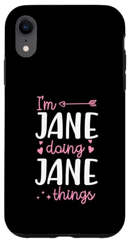 I'm Jane Doing Jane Things �p�[�\�i���C�Y ���O �X�}�z�P�[�X iPhone XR �p