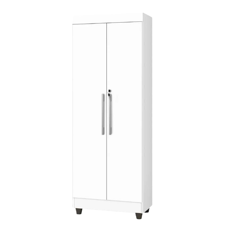 Armário Multiuso 2 Portas com Chave Texas Branco | Amazon.com.br