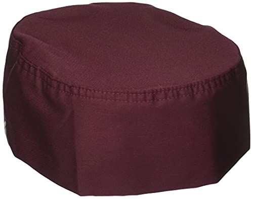 Chef Works unisex adult Cool Vent Chef Beanie apparel accessories, Merlot, One Size US