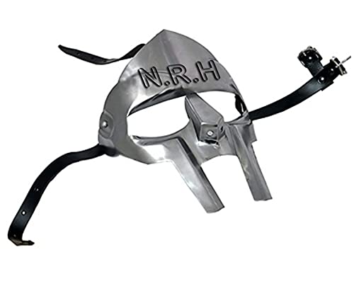 Nautical Replica Hub Armor Steel Roman Gladiator Face Mask MF Doom Medieval Re-Enactment Viking Halloween MASK - Image 2