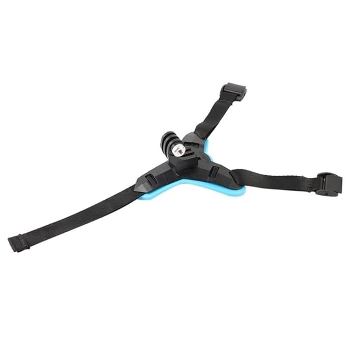 Image of Best Helmet /Camera /Chin /Jaw 1PCS Mount Strap Belt with Mobile Clip & Screw Compatible with All Smart Phones Go pro Hero 9 /8 /7 /6,SJCAM, Yi, DJI Osmo Action & Other Action Cameras