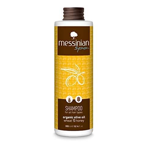 Messinian Spa - Wheat & Honey Shampoo - 300 millilitres - Hydrate & Volumise Hair - Made From Natural Ingredients - Suitable For All Hair Types Cover