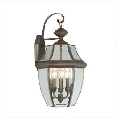 Livex Lighting Monterey Outdoor Wall Lantern in Bronze
