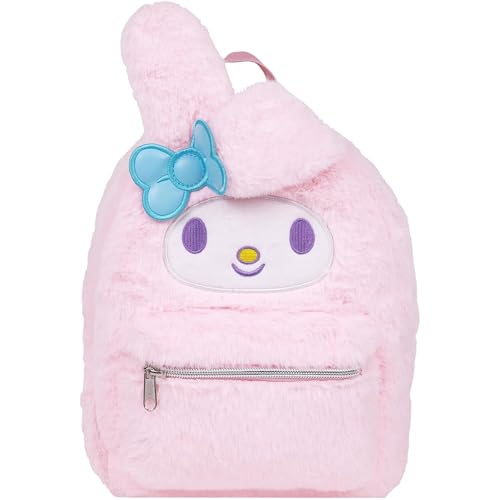 Concept One Sanrio Mini 3D Backpack, My Melody Small Travel Bag for Men and Women, Pink, 10 Inch
