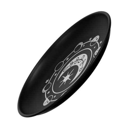 Cabilock Portavelas de Acero Inoxidable con Diseño Elegante Plato Redondo Decorativo Delicado para Altar Soporte Multifuncional para Velas de Té y Almacenamiento de Joyas para Ceremonias y