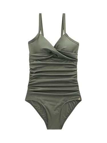 Maillot de bain gainant amincissant avec effet ventre plat pour la plage