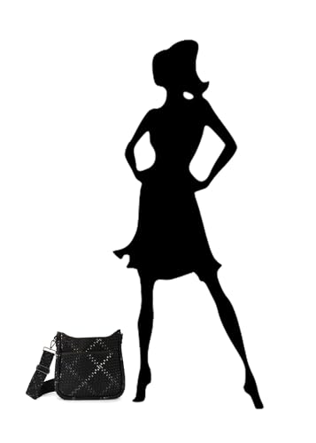 Haute Shore - Blake Noir Woven Crossbody Bag3