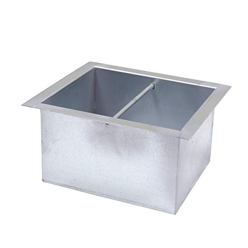 FONDERIA BONGIOVANNI Cassetto raccogli cenere per camino 14,5x29x14h