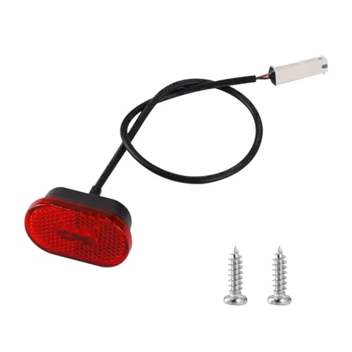 ziyany Piezas de Patinete eléctrico Luz de Freno Compatible con Xiaomi Mi Electric Scooter Pro 2, Nueva luz Trasera, lámpara LED más Grande, Luces de Freno for patineta, Luces traseras, Piezas