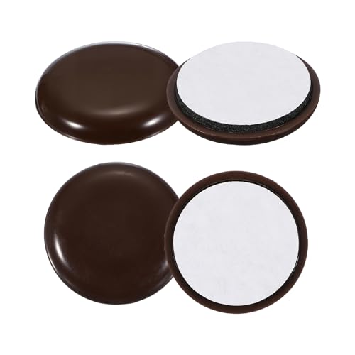 uxcell 4 glisseurs meuble plastique 1.4" adhésif auto