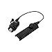 EOTACTACTICAL SR07 DS-SR07 UE-SR07 XT07 Switch Remote Dual Switch Fit for M300 M600 X400 Flashlight ScoutLight WeaponLight SF Replacement Rear Cap Assembly (BK DS SR07)