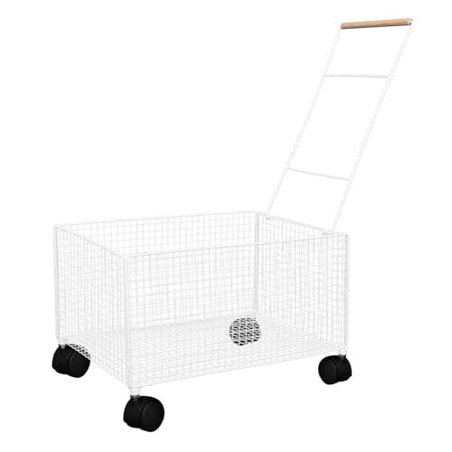 Panier à linge à roulettes grand volume pour optimiser les petits espaces - 2