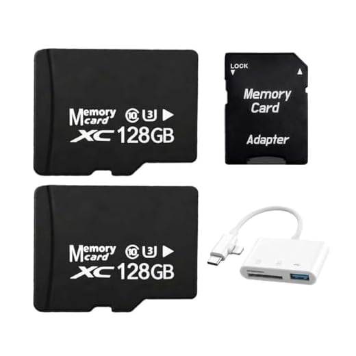Dual 128GB Micro SD Card Bundle