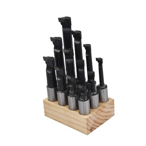 findmall 12P cs 3/4" Boring Bar Set Carbide