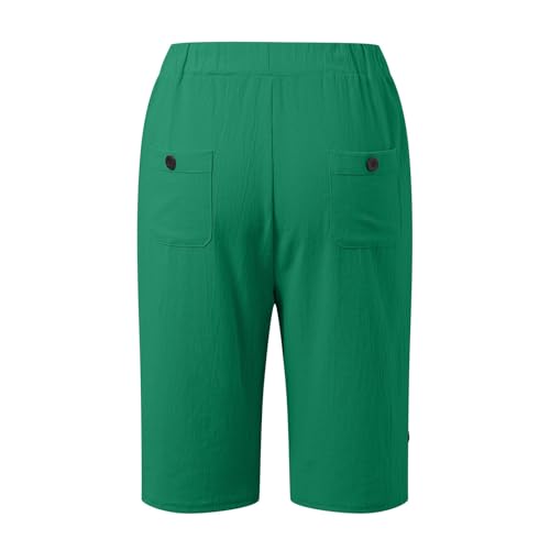 Cadeau d'été idéal : pantalon ample en coton lin doux et blanc - 3
