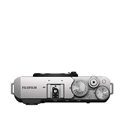 Image of Fujifilm X-E4 Mirrorless Camera Body with Accessories - Metal Hand Grip (MHG-XE4) & Thumb Rest (TR-XE4) - Silver