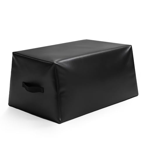 Hip Thrust Bench, Multi-Functional Hip Thrust Box for Home Gym, Non-Slip Hip Thrust Machine for Glute Bridge, Glute Workout Equipment Core Strength Training