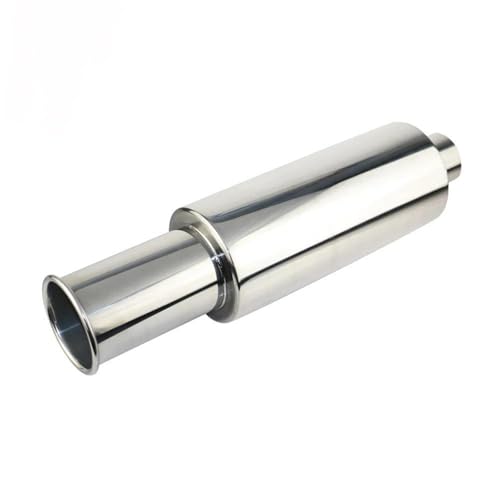 Silencieux voiture 63mm embout 102mm pour échappement sport universel