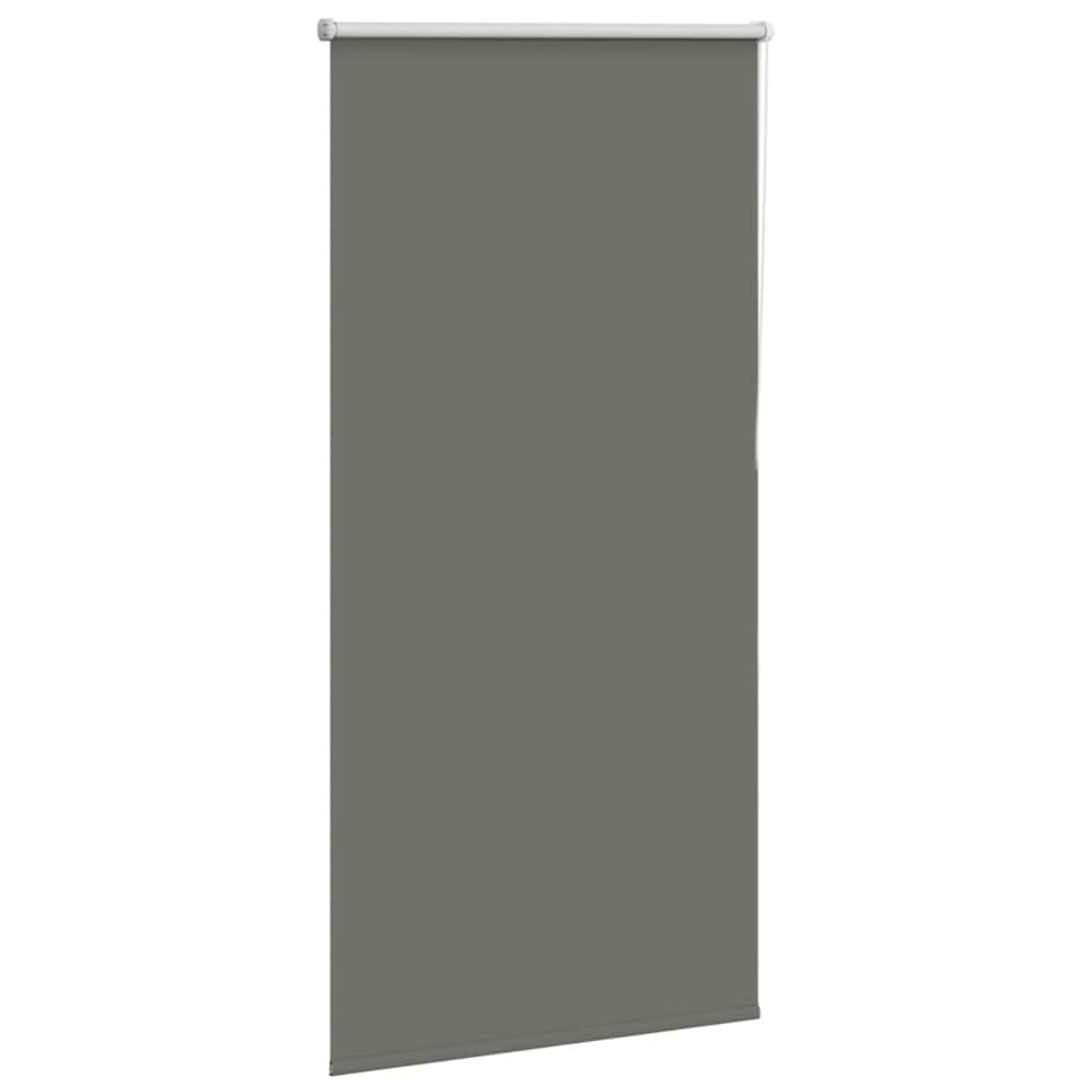 Store enrouleur occultant gris 175 x 85 cm Klemmfix sans perçage 100 % polyester avec sécurité enfant moderne