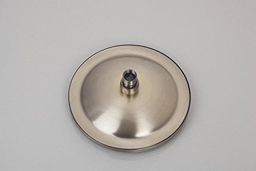 Pomme de douche murale avec douchette et robinet bronze Gowe