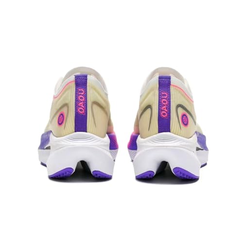 Image of Carbon Plate Marathon Running Racing Shoes Men Stable Support Shock-Relief Ultra-Light TPU Outsole Rebound Sneakers